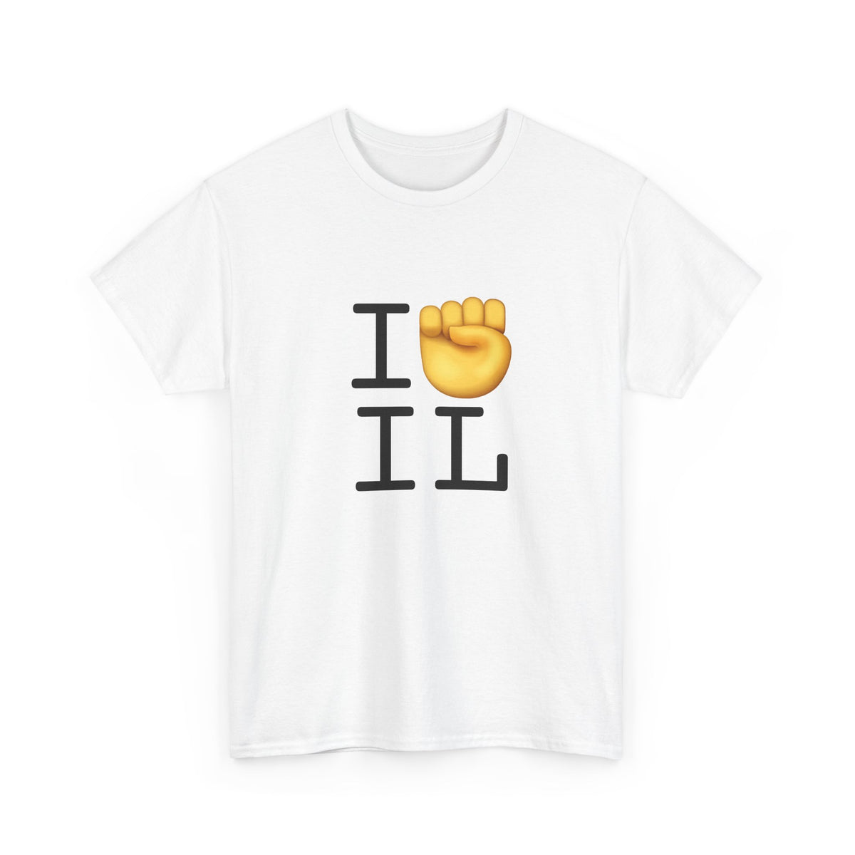 "I Raise my Fist with Illinois" Tee