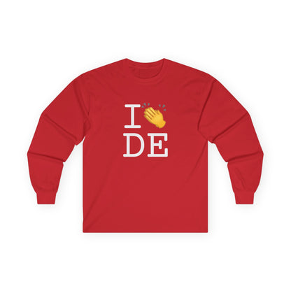 "I Applaud Delaware" Long Sleeve Shirt