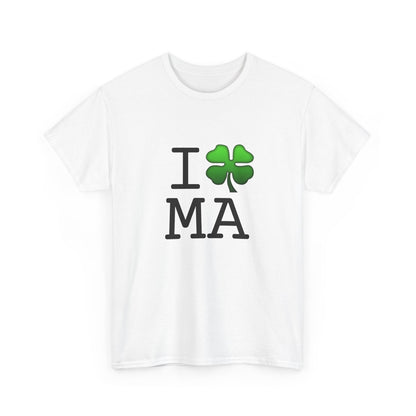 "I'm Lucky (Clover) in Massachusetts" Tee