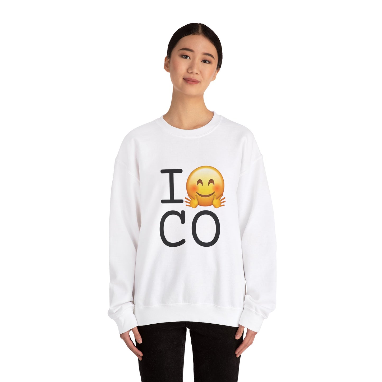 "I Hug Colorado" Sweatshirt