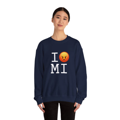 "I'm Angry about Michigan" Sweatshirt