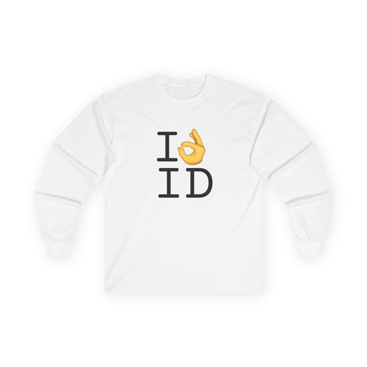 "I'm OK with Idaho" Long Sleeve Shirt