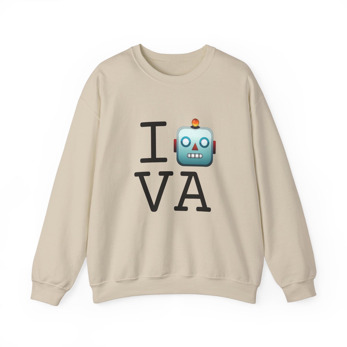 "I'm a Robot in Virginia" Sweatshirt