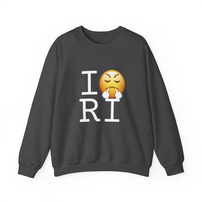 "I'm Furious about Rhode Island" Sweatshirt