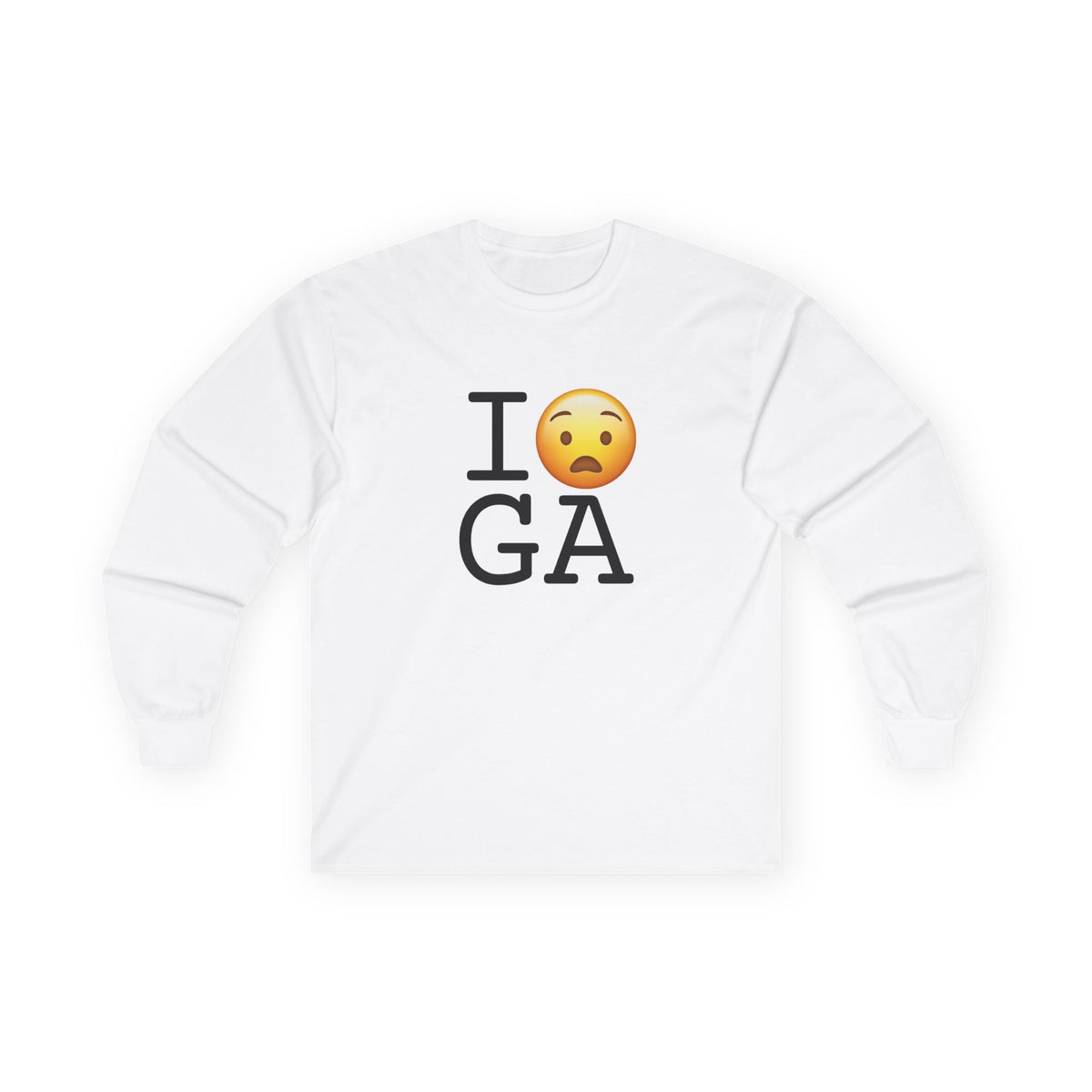 "I'm Anguished about Georgia" Long Sleeve Shirt