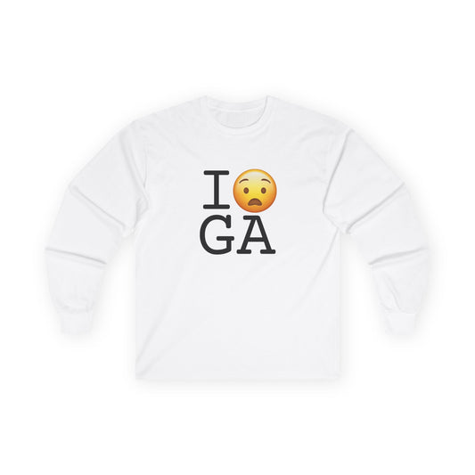 "I'm Anguished about Georgia" Long Sleeve Shirt