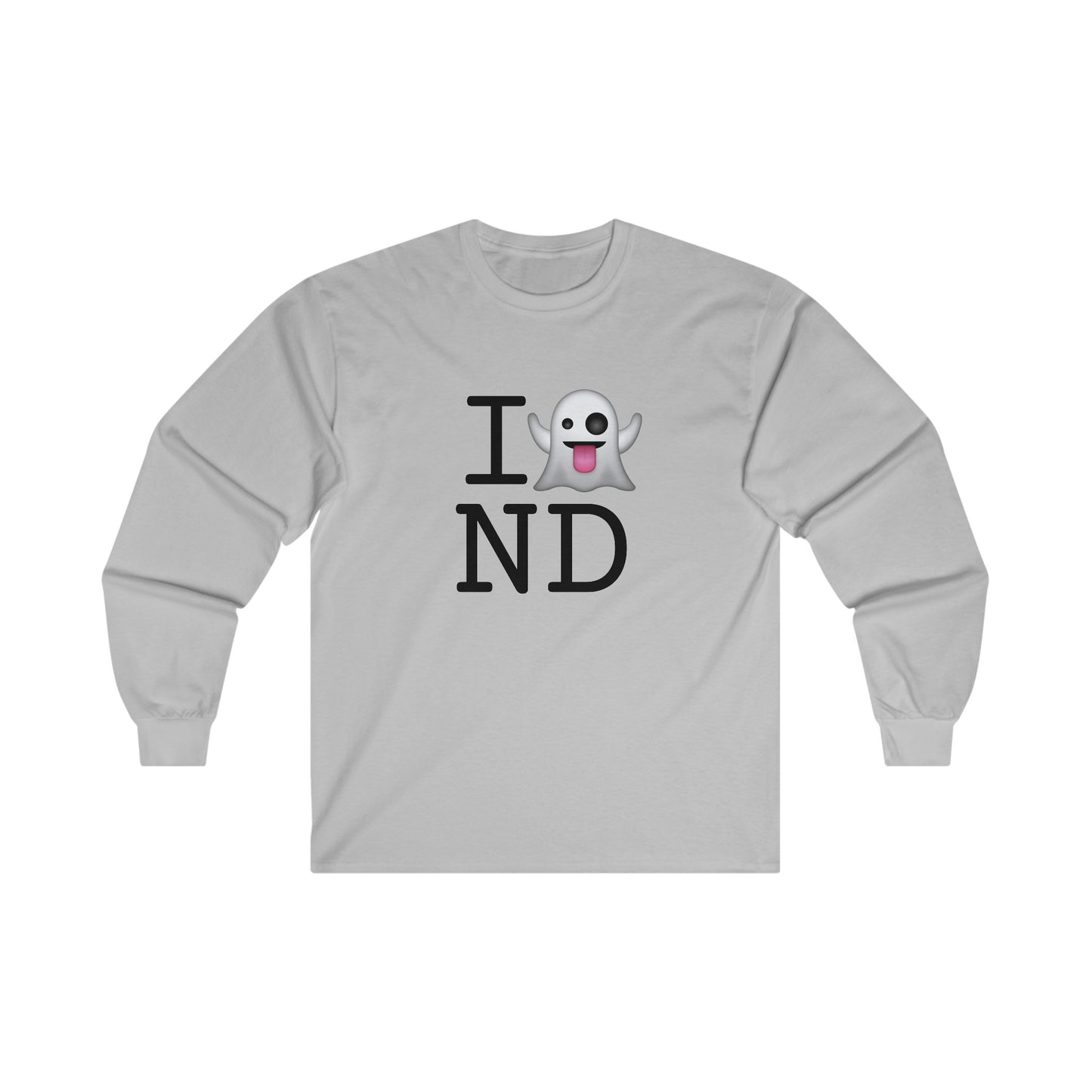 "I'm Ghosting North Dakota" Long Sleeve Shirt