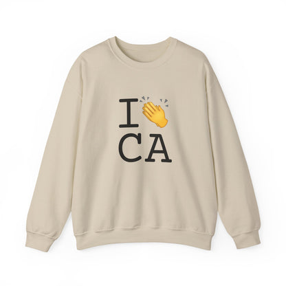 "I Applaud California" Sweatshirt