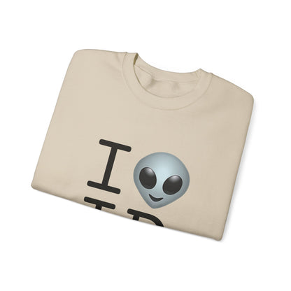 "I Feel Alien in Idaho" Sweatshirt