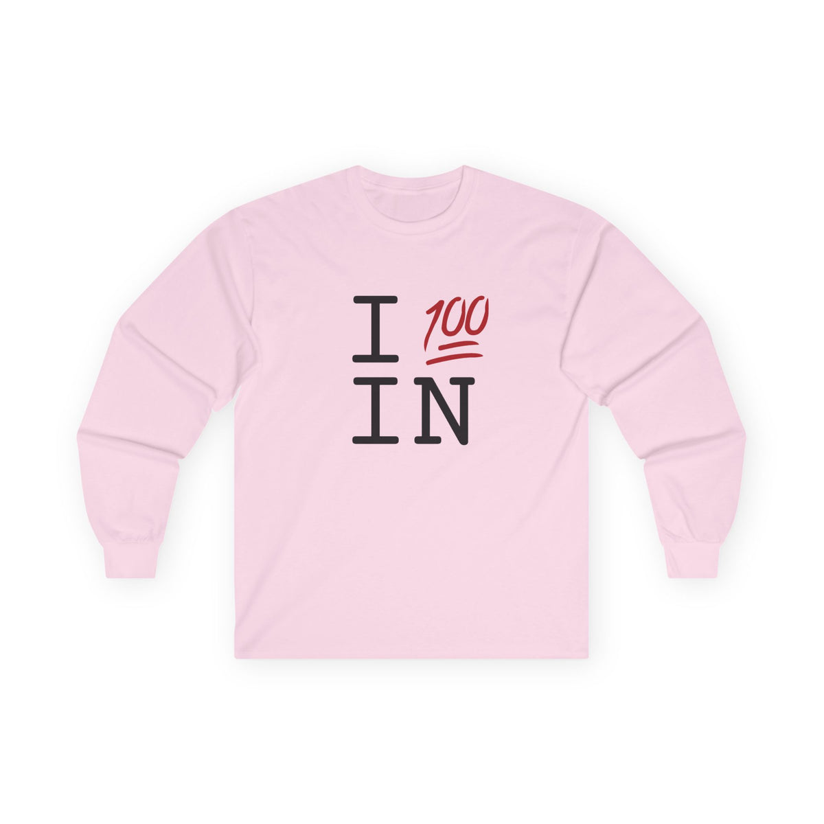 "I Keep it 100 in Indiana" Long Sleeve Shirt