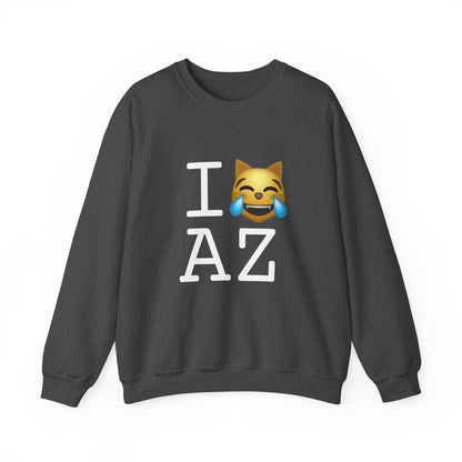 "I'm Laughing like a Cat at Arizona" Sweatshirt