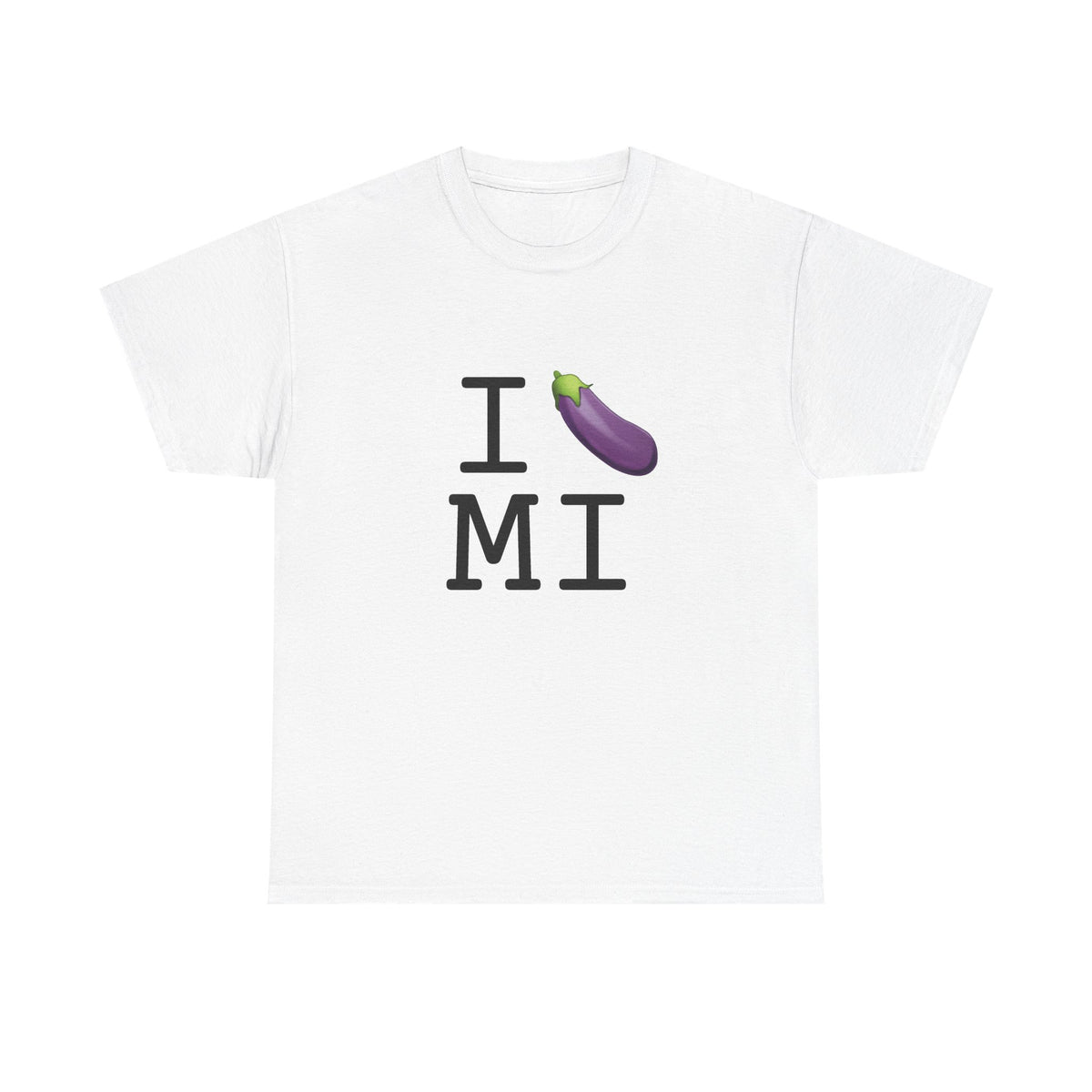 "I Eggplant Michigan" Tee