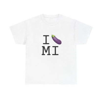 "I Eggplant Michigan" Tee
