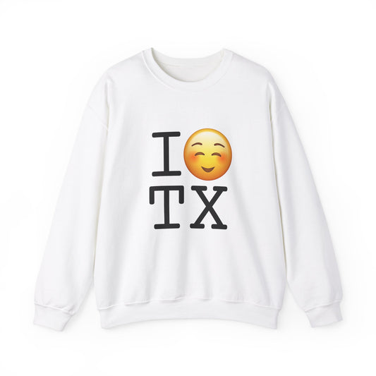 "I Blush at Texas" Sweatshirt