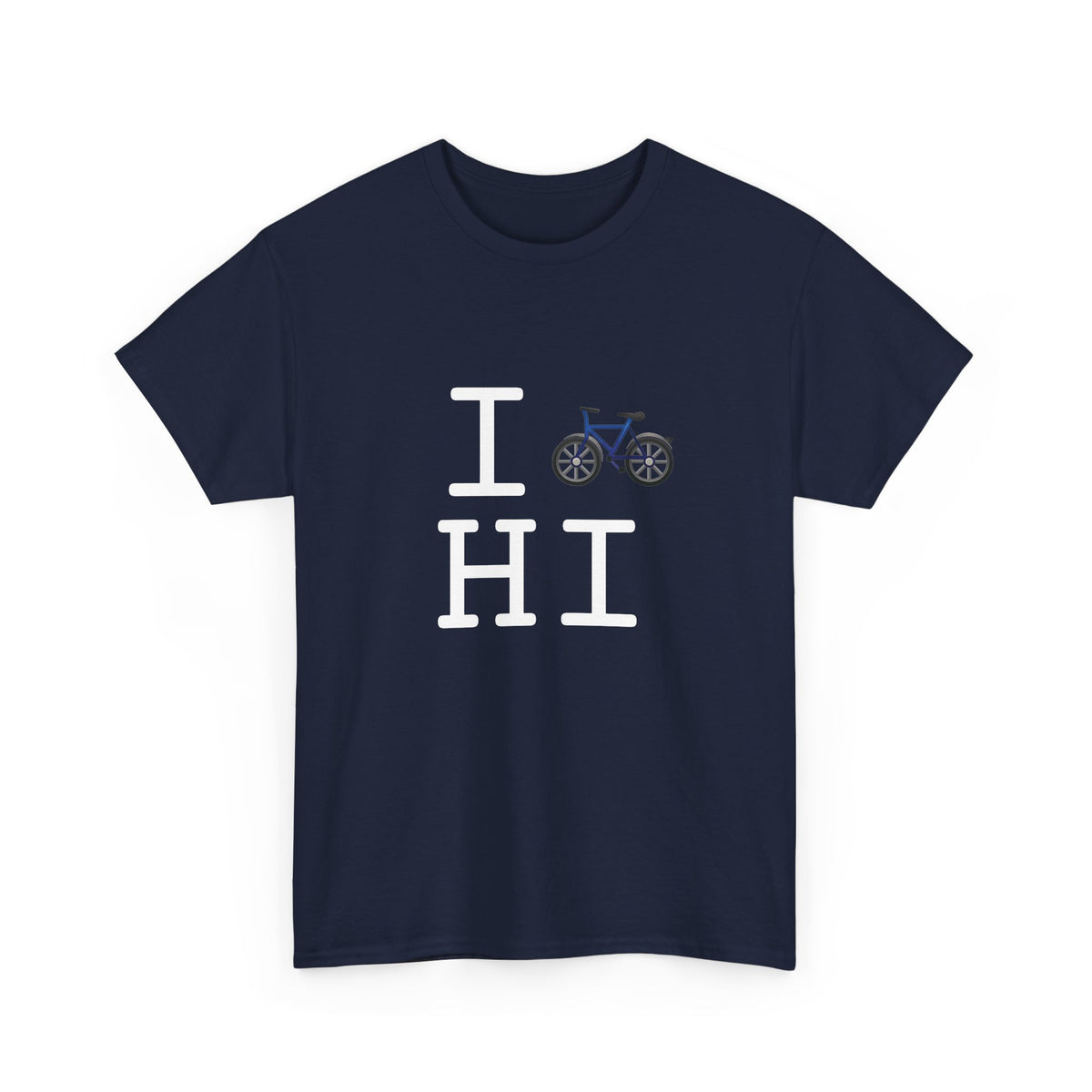 "I Bicycle Hawaii" Tee
