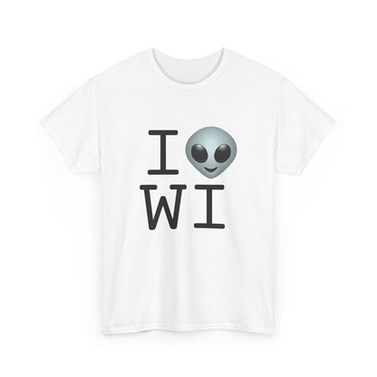 "I Feel Alien in Wisconsin" Tee