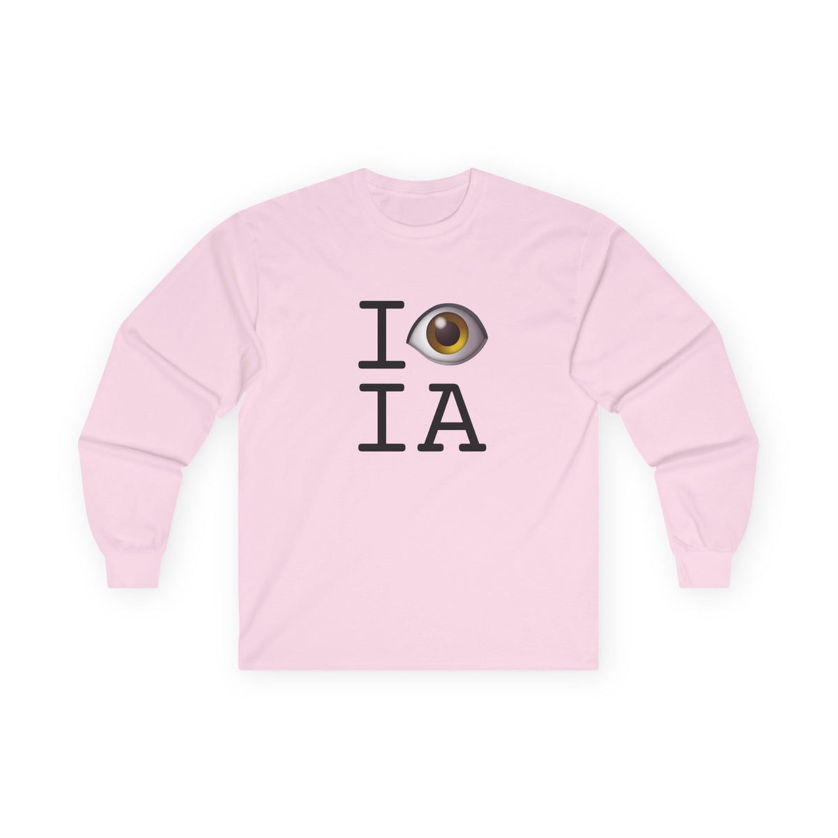 "I See (Eye) Iowa" Long Sleeve Shirt