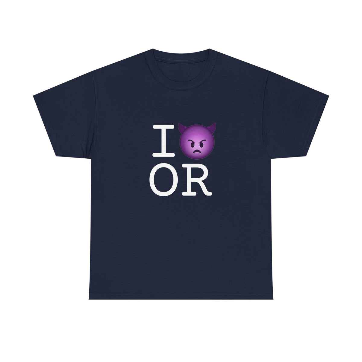"I'm an Angry Devil about Oregon" Tee
