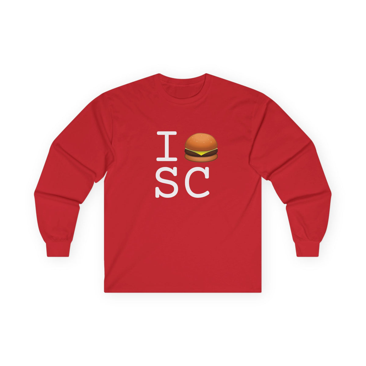 "I Cheeseburger South Carolina" Long Sleeve Shirt