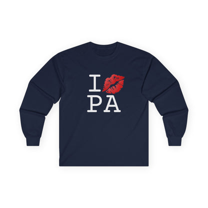 "I Kiss Mark Pennsylvania" Long Sleeve Shirt