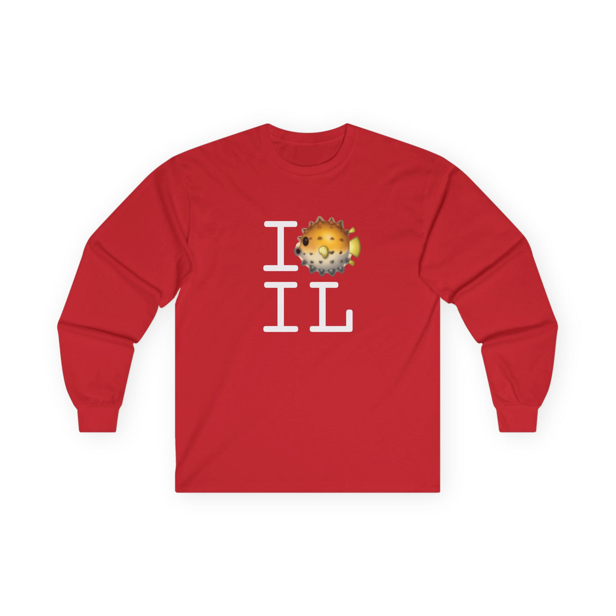 "I Blowfish in Illinois" Long Sleeve Shirt