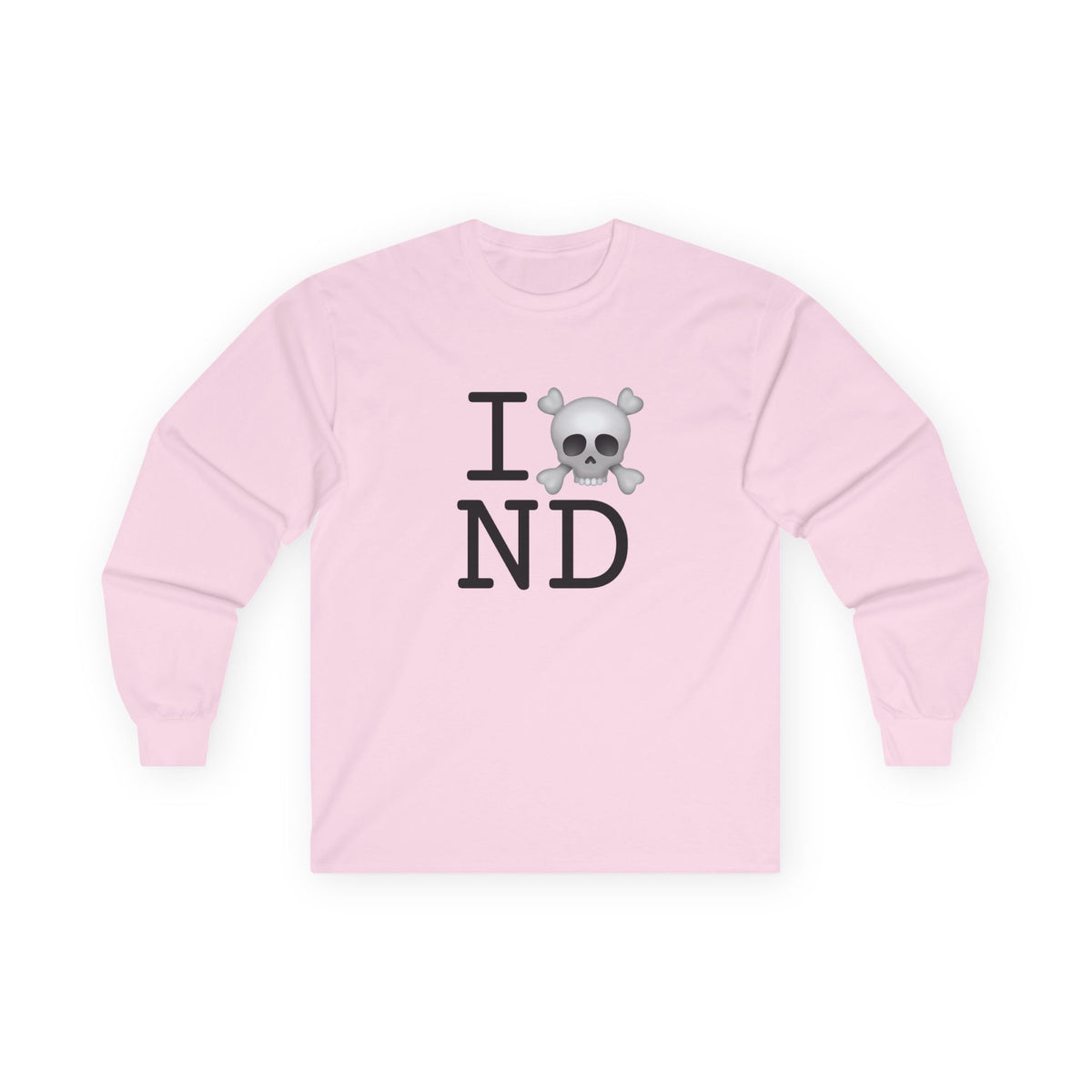 "I'm a Pirate in North Dakota" Long Sleeve Shirt