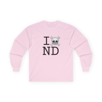 "I'm a Pirate in North Dakota" Long Sleeve Shirt