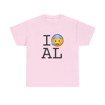 "I'm Anxiously Sweating in Alabama" Tee