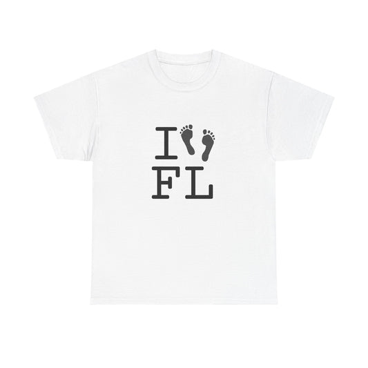 "I leave Footsteps in Florida" Tee