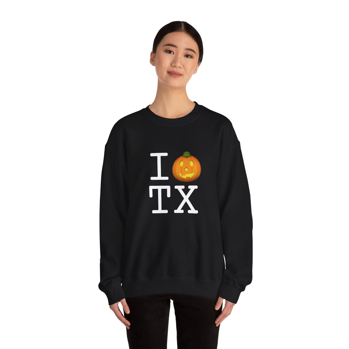 "I Jack-O-Lantern (Pumpkin) Texas" Sweatshirt