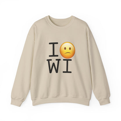 "I'm Confused by Wisconsin" Sweatshirt