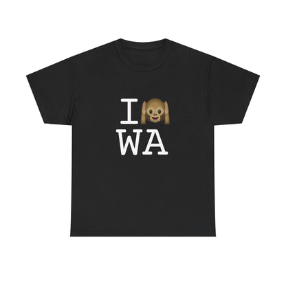 "I Don't Hear Washington" Tee