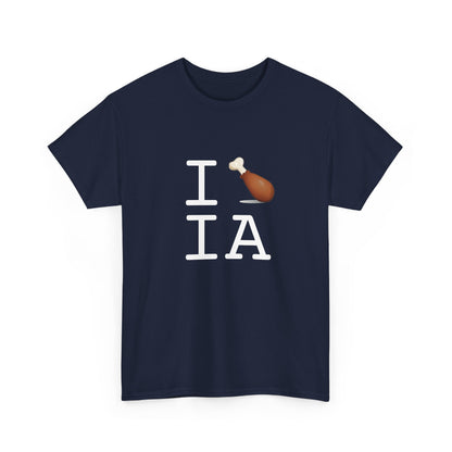 "I Chicken Drumstick Iowa" Tee
