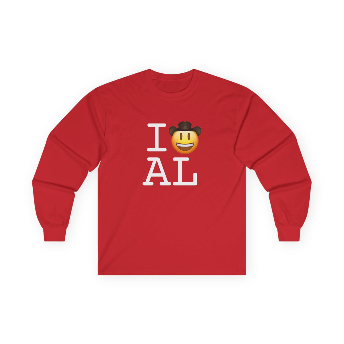"I'm a Cowboy or Cowgirl in Alabama" Long Sleeve Shirt