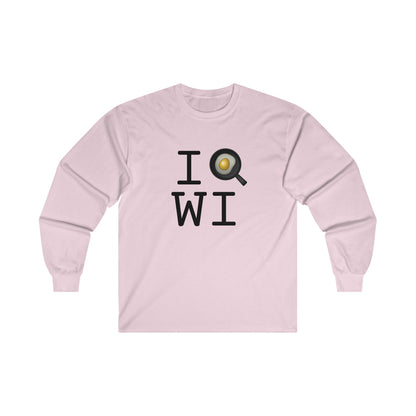 "I Cook in Wisconsin" Long Sleeve Shirt