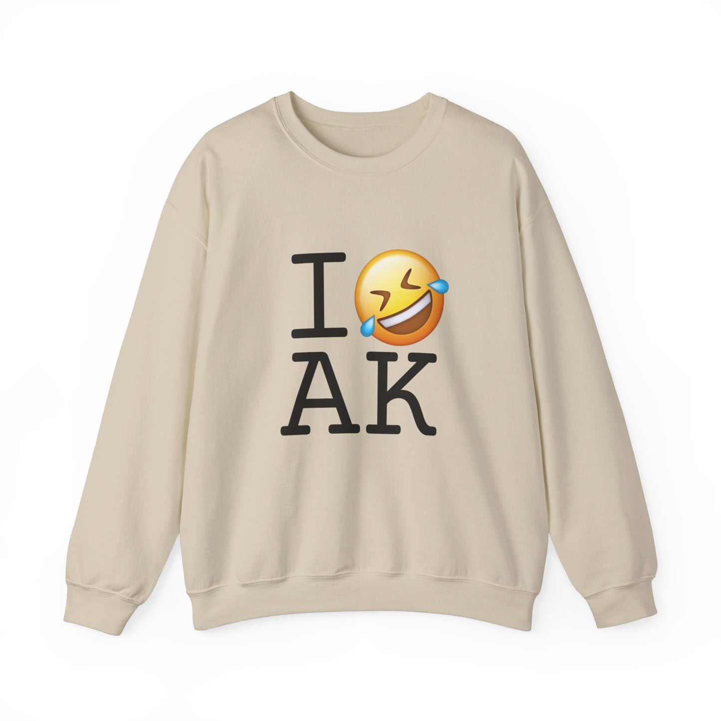 "I Laugh Hard (LMFAO) at Alaska" Sweatshirt