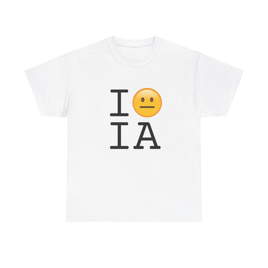 "I'm Neutral about Iowa" Tee