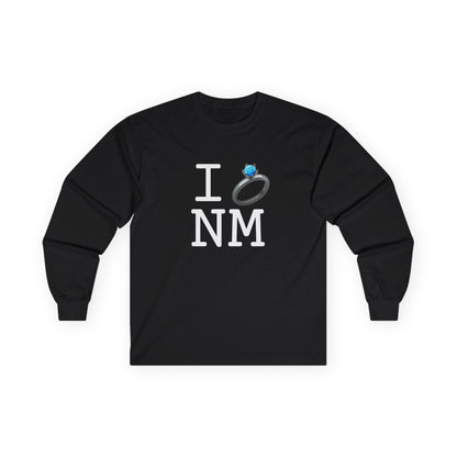 "I'm Married to (Diamond Ring) New Mexico" Long Sleeve Shirt
