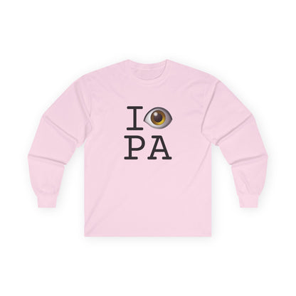 "I See (Eye) Pennsylvania" Long Sleeve Shirt