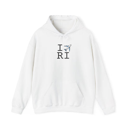 "I Fly Over Rhode Island" Hoodie