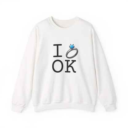"I'm Married to (Diamond Ring) Oklahoma" Sweatshirt