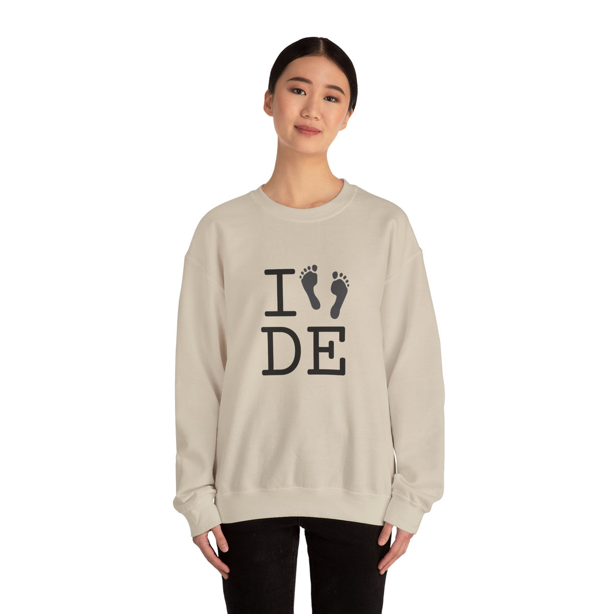 "I leave Footsteps in Delaware" Sweatshirt