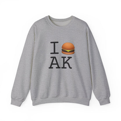 "I Cheeseburger Alaska" Sweatshirt