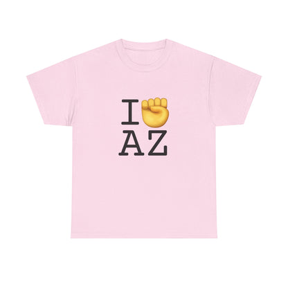 "I Raise my Fist with Arizona" Tee