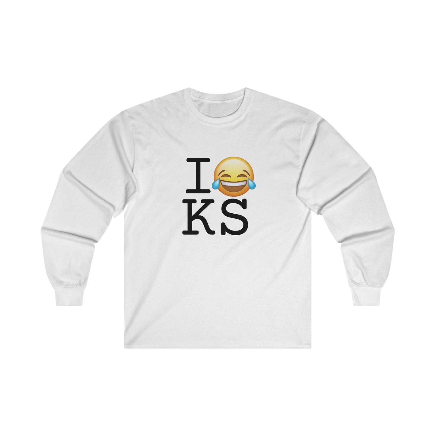 "I'm Laughing at Kansas" Long Sleeve Shirt