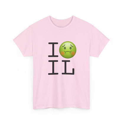 "I'm Nauseous about Illinois" Tee