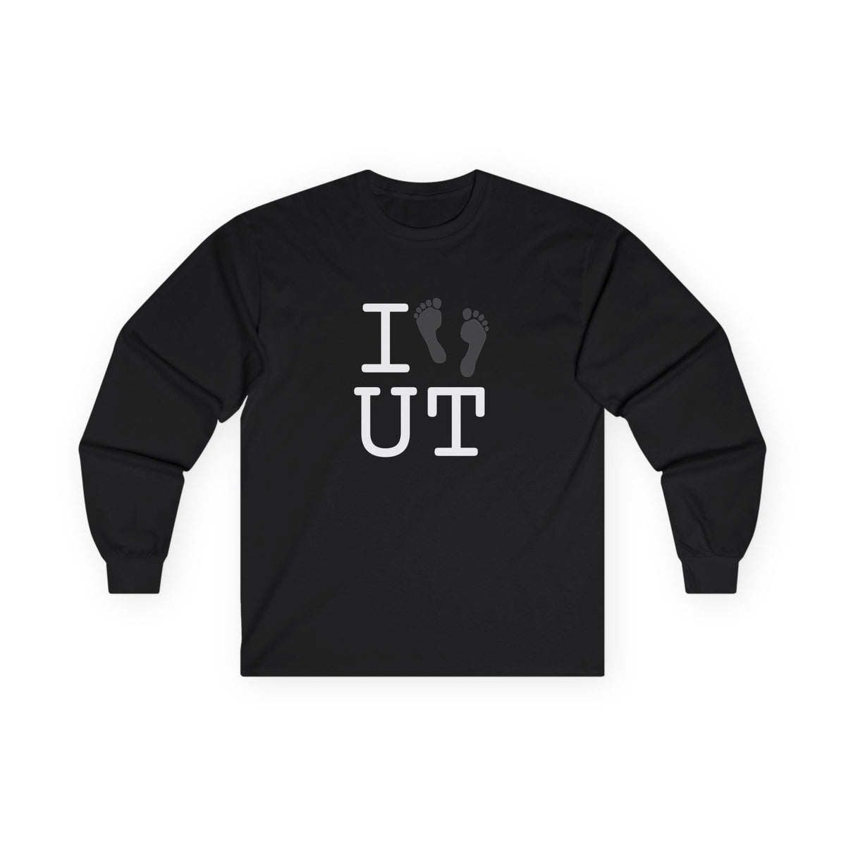 "I leave Footsteps in Utah" Long Sleeve Shirt