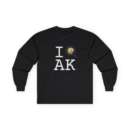 "I Cook in Alaska" Long Sleeve Shirt
