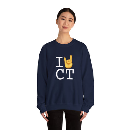 "I Rock On with Connecticut" Sweatshirt