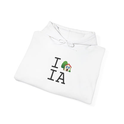 "I'm Home in Iowa" Hoodie